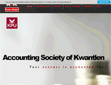 Tablet Screenshot of kwantlenaccounting.com